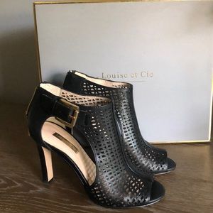 Louise et Cie caged heel booties